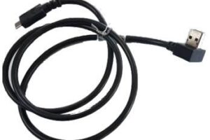 Zebra USB-C cable with 90 degree