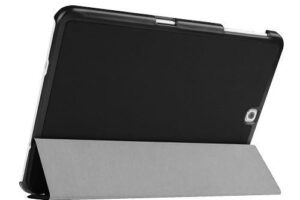 CoreParts Tri-folded Leather Case Black