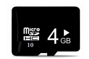 CoreParts 4GB MicroSD Card Class 10