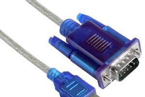 MicroConnect USB2.0 - Serial DB9 M-M, 1,8m