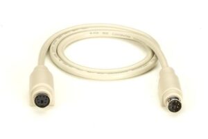 Black Box 6 PIN MINI DIN CABLE MF 10FT