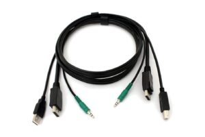Black Box SECURE KVM CABLE, HDMI, USB