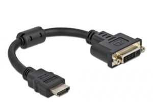 Delock Adapter HDMI male to DVI 24+5