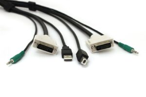 Black Box SECURE KVM CABLE, DVI, USB