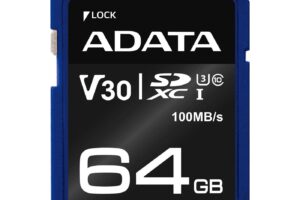 ADATA 64GB SDXC UHS-I U3 V30S