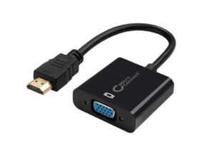 MicroConnect Adapter HDMI - VGA M/F, Black