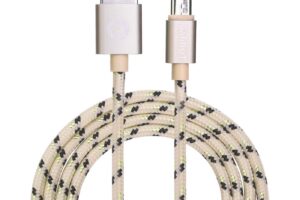 Garbot Grab&Go 1m Braided Micro-USB