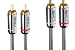 Lindy 5M Dual Phono Cable, Cromo