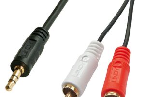 Lindy Audio Cable 2Xphono 3,5 Mm /2M