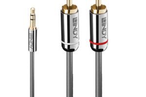 Lindy 0.5M Phono Audio Cable, Cromo