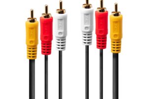 Lindy Audio Video Cable 3X Phono 1M