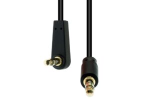 ProXtend 3-Pin Angled Slim Cable M-M