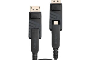 Lindy 10m Fibre Optic Hybrid Mini