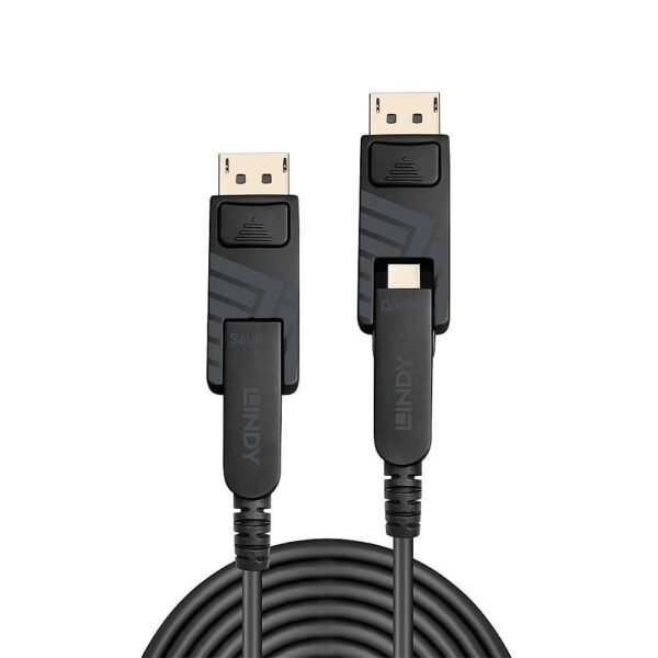 Lindy 10m Fibre Optic Hybrid Mini