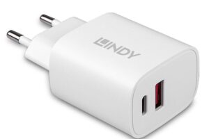 Lindy 20W USB Type A & C Charger