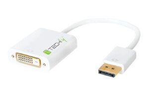Techly Displayport 1.2 Male / Female
