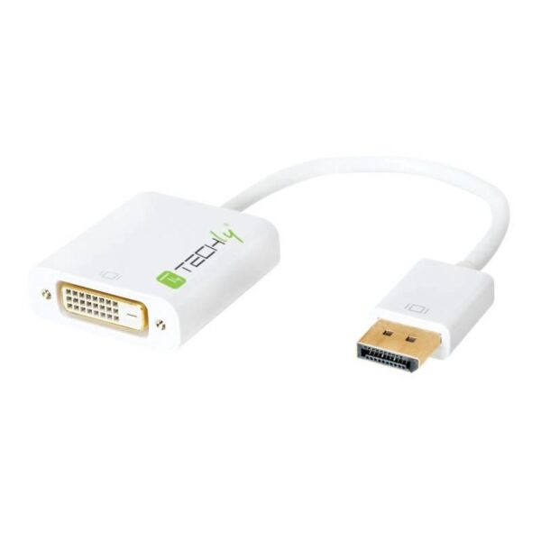 Techly Displayport 1.2 Male / Female