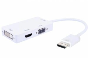 Techly Adapter 3 In 1 Displayport