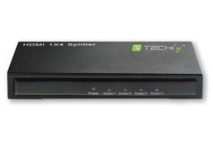 Techly Hdmi Splitter 4 Way Amplified