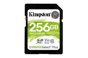 Kingston 256GB SDXC Canvas Select Plus