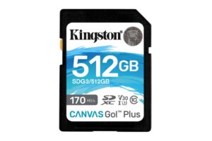 Kingston 512GB SDXC Canvas Go Plus