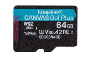 Kingston 64GB microSDXC Canvas Go Plus
