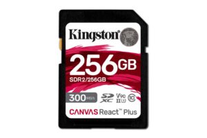 Kingston Canvas React Plus 256 Gb Sd