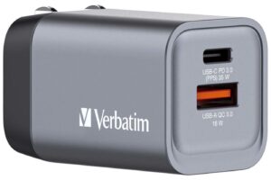 Verbatim GNC-35 GaN Charger 35W with 1