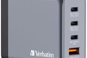 Verbatim GNC-140 GaN Charger 140W with