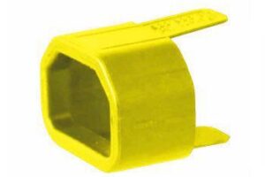 MicroConnect slip-on sleeve for C14 Yellow