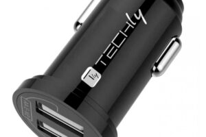 Techly Mini Car Charger 2 Usb-A