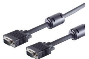 MicroConnect SVGA HD15 10m M-M w.ferritcore