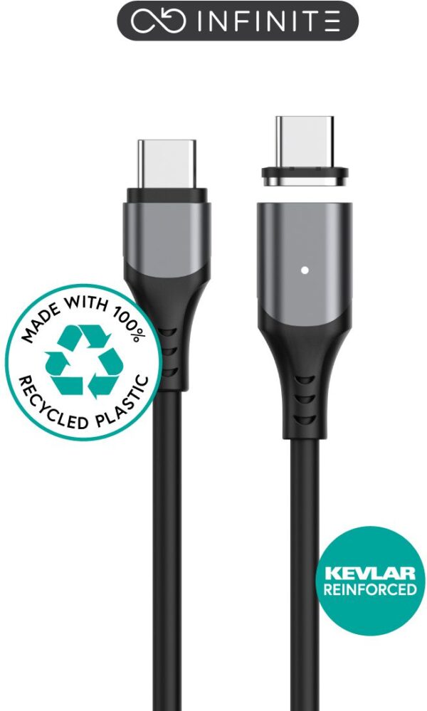 eSTUFF INFINITE (GRS) Magnetic USB-C