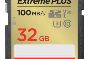 Sandisk EXTREME PLUS 32GB SDHC MEMORY