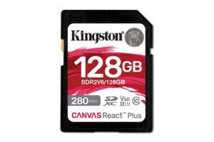 Kingston 128Gb Canvas React Plus Sdxc