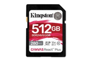 Kingston 512Gb Canvas React Plus Sdxc