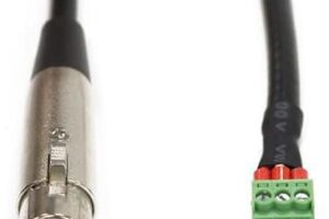 Ecler EUROBLOCK 3p XLR FEMALE cable