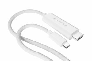 Hyper 4K USB-C to HDMI Cable - White