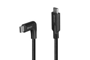 Lindy 1M USB 3.2 Type C Cable, 90°