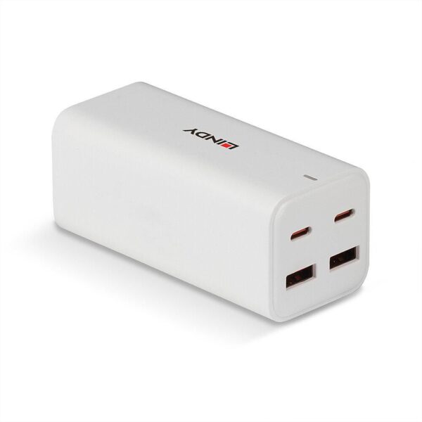 Lindy 100W 4-Port USB Type A & C