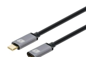 Techly Usb 3.2 Gen 2 Usb-C M/F Cable