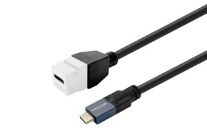 Vivolink Keystone White USB-C female