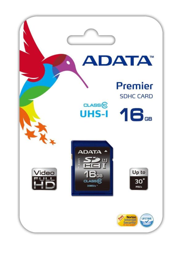 ADATA 16GB SDHC Class 10