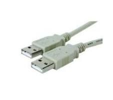 MicroConnect USB2.0 A-A 1m M-M, Grey