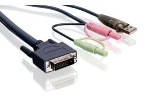 IOGEAR 10 ft DVI KVM cable