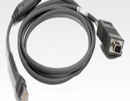Zebra Cable RS232, 7 ft, straight