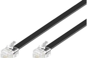 MicroConnect Modular Straight RJ12 6C/6P