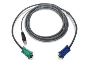 IOGEAR USB KVM Cable, 10 Ft (GCS1716)
