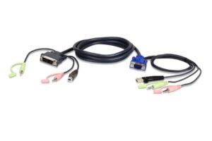 Aten VGA USB to DVI KVM Cable 3m