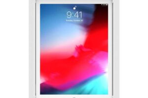 Compulocks iPad 10.2" Security Case Bundle with Keyed Lock - Baksidedeksel for nettbrett - aluminium - hvit - 10.2" - for Apple 10.2-inch iPad (7. generasjon, 8. generasjon, 9. generasjon)